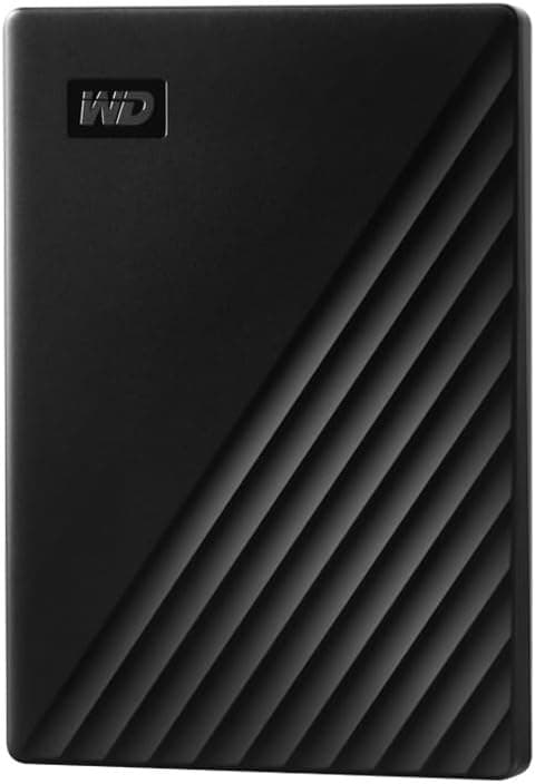 WD 1TB My Passport portable external storage, external hard drive, USB 3.0, portable HDD with software for device management, backup and password protection, works with PC, Xbox &Playstation, Black - Image 1