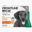 FRONTLINE Plus Flea & Tick Treatment for Small Dogs (2-10 kg) - 6 Pipettes (USP3408) thumbnail 1