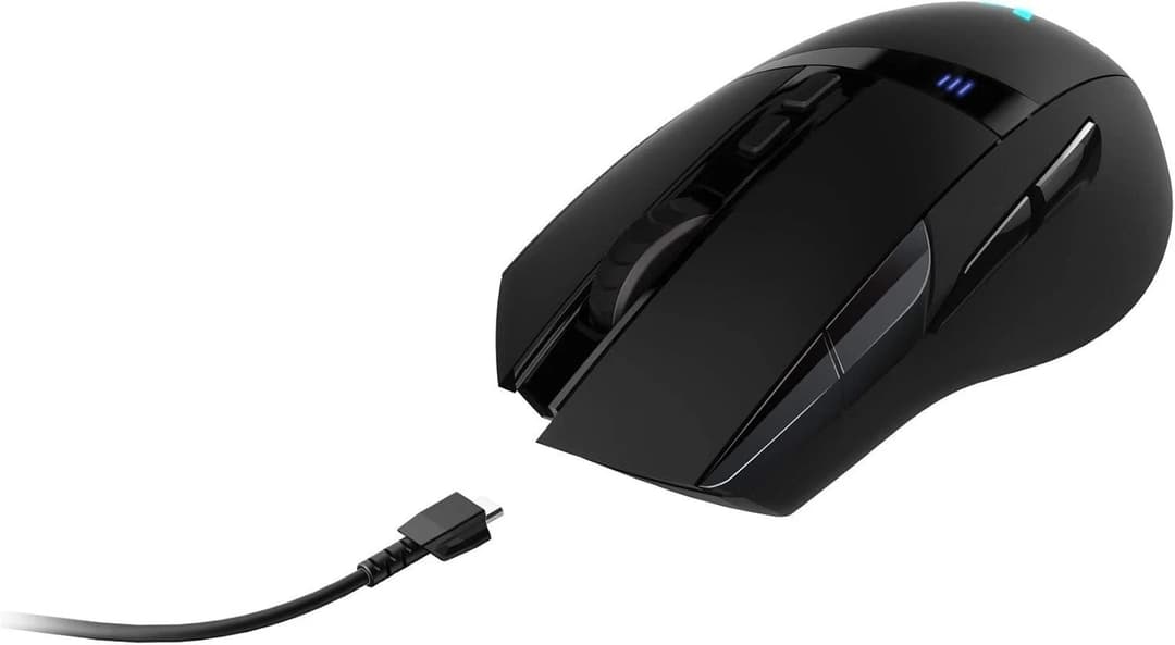 Rapoo VT350 Wireless Gaming Mouse Programmable Buttons 5000 DPI Sensor LED Wired - Image 3