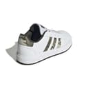 Adidas Grand Court 2.0 K Junior Girls Boys Trainers White Green UK 6 Womens thumbnail 5