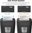 Bonsaii 8-Sheet Cross-Cut Paper Shredder for Home Office,P-4 Security C261-C thumbnail 5