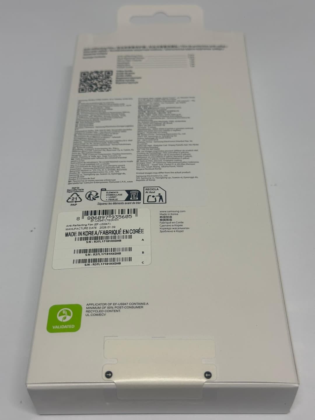 Genuine Samsung Galaxy S26+ Anti Reflecting Screen Protector Twin Pack - Image 2
