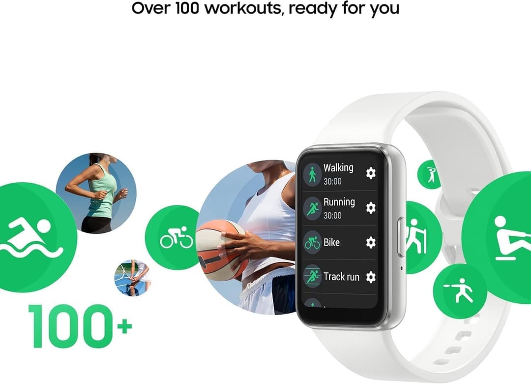Samsung Galaxy Fit3 Fitness Tracker Silver (SM-R390) - Image 4