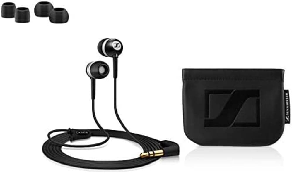 Sennheiser CX 300 II Precision Noise Isolating Ear-canal Phones, Black - Image 1