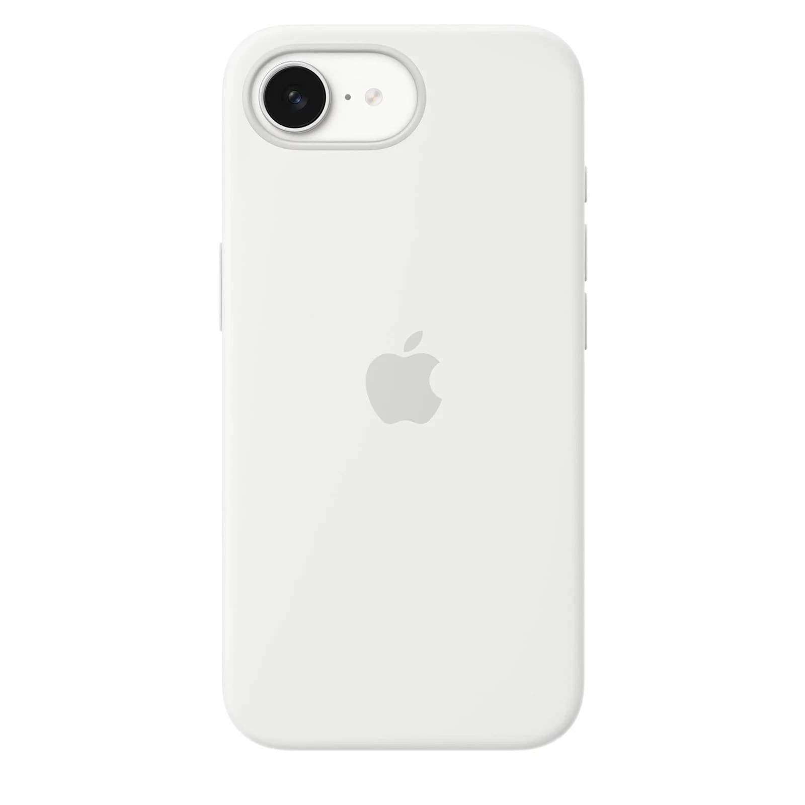 Genuine Official Apple iPhone 16e & 17e Silicone Case Cover Winter White