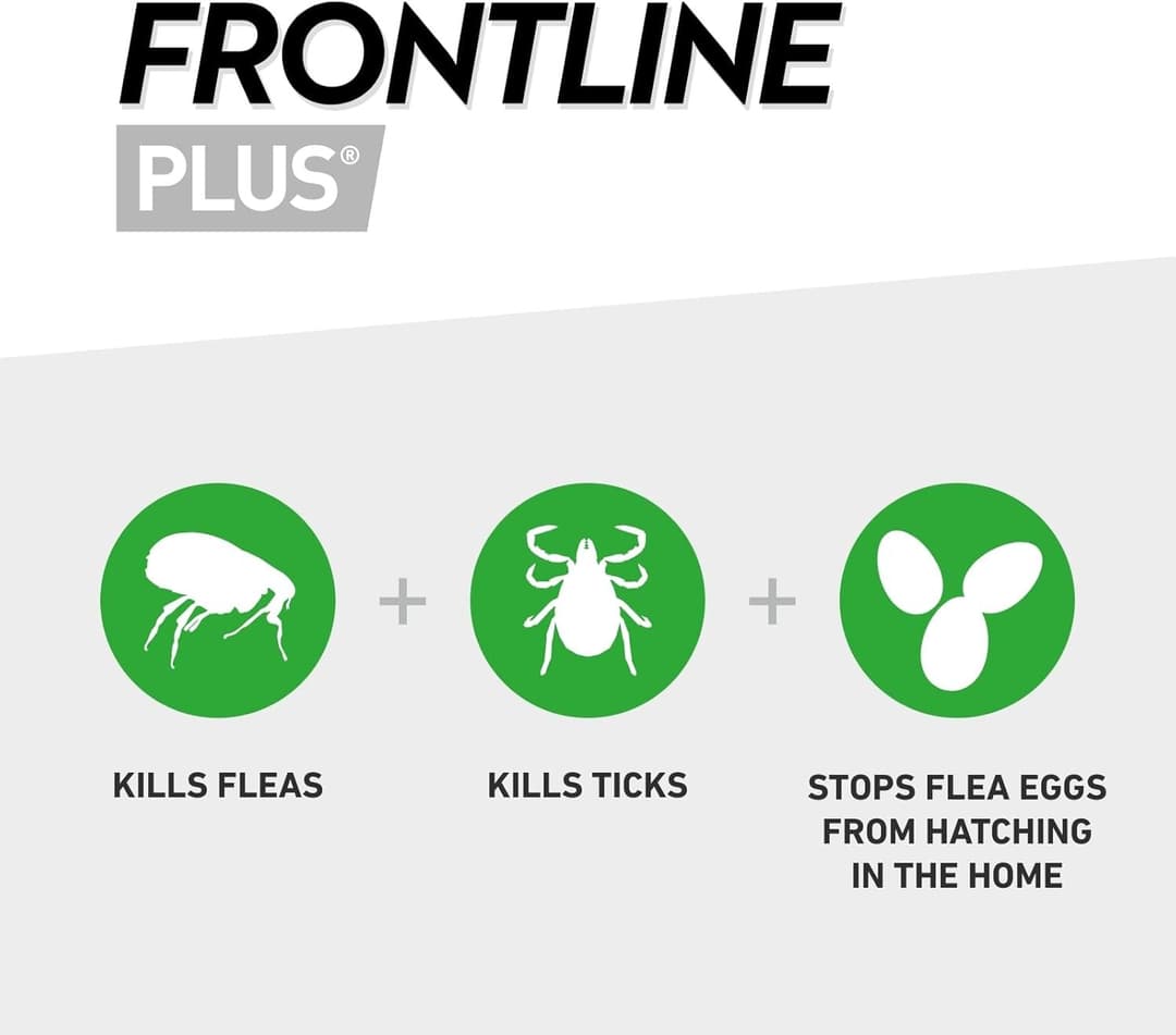 FRONTLINE Plus Flea & Tick Treatment for Cats and Ferrets - 6 Pipettes - Image 6