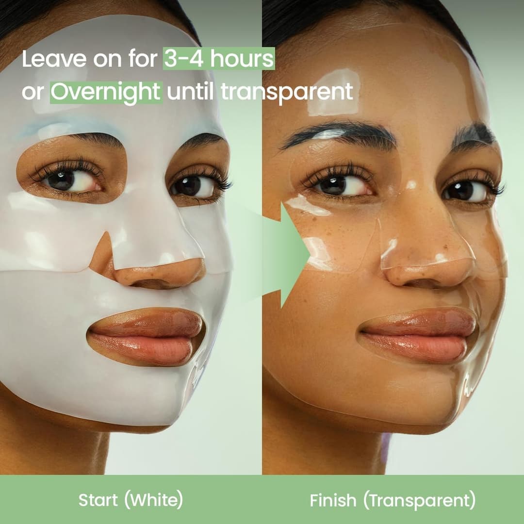 BIODANCE Sea Kelp Hydrogel Overnight Face Mask 4 PCs - Image 4