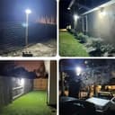 Solar LED Motion Sensor Security Light Outdoor Waterproof Wall Flood Garden Lamp thumbnail 3