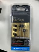 Sennheiser CX 400-II Precision In-Ear Stereo Headphones with 1.2 m Cable, 3.5 mm Jack, Carrying Case, Black thumbnail 1
