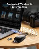 Lexar Professional Silver 256GB CFexpress Type B 1750MBs Read 1300MBs Write thumbnail 4