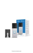 Ring Battery Video Doorbell Plus (newest gen), DIY Wireless Video Doorbell Camera, Retinal 2K, 6x Zoom, Easy to install, Quick Release Battery Pack, 30-day free trial of Ring Subscription Plan thumbnail 2