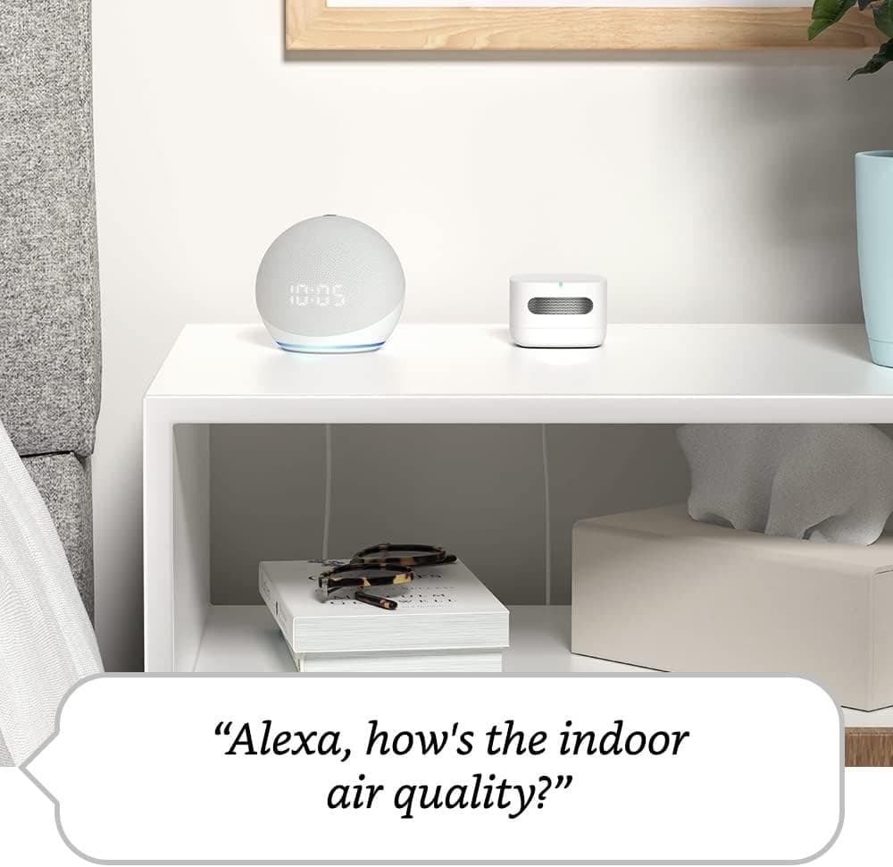 Amazon Smart Air Quality Monitor (Newest gen) | Know your air, Works with Alexa - Image 6