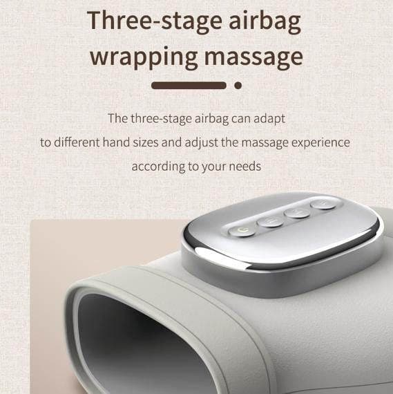 Smart Hand Massager with Heat – Airbag Compression, - Image 7