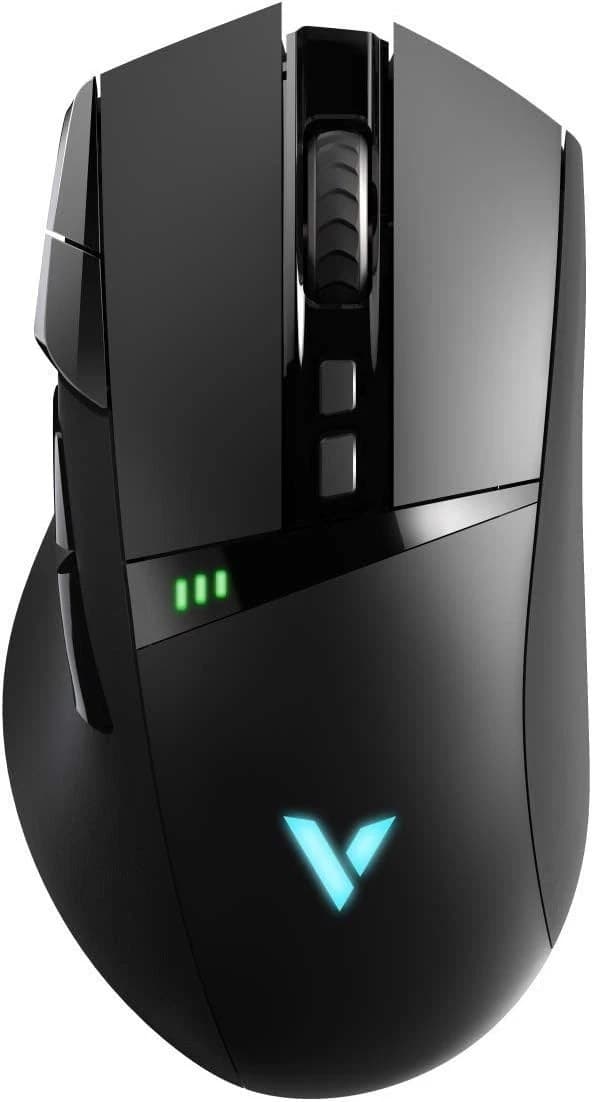 Rapoo VT350 Wireless Gaming Mouse Programmable Buttons 5000 DPI Sensor LED Wired - Image 1