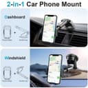 Universal Car Phone Holder 360° Dashboard Windscreen Air Vent Mobile Mount Stand thumbnail 3
