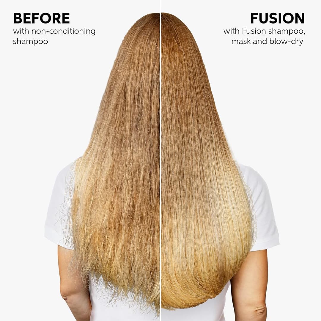 Wella Professionals Fusion Intense Repair Mask - Intense Repair Detangling Hair Mask for Dry & Damaged Hair - Smoothening, Boost Shine & Protect Hair Against Breakage 150ml - Image 7