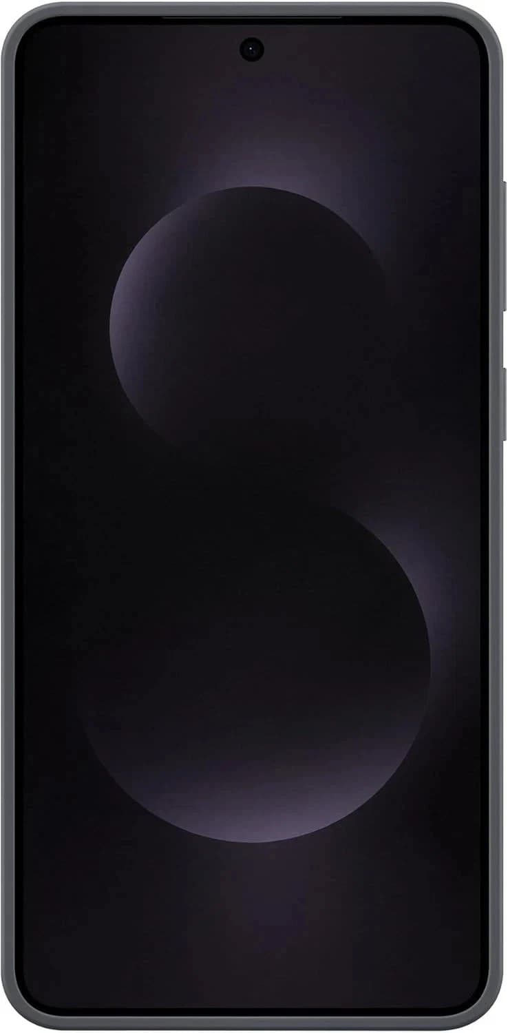 Official Genuine Samsung Silicone Case for Samsung Galaxy S25 Edge - Black - Image 5