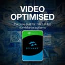 Seagate SkyHawk 1TB Surveillance Hard Drive 3.5" SATA 6Gb/s 64MB Cache for DVR NVR CCTV Security Systems ST1000VXZ05 thumbnail 3