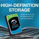 Seagate SkyHawk 4TB Internal Surveillance Hard Drive | 3.5" SATA 6 Gb/s (ST4000VXZ16) thumbnail 2