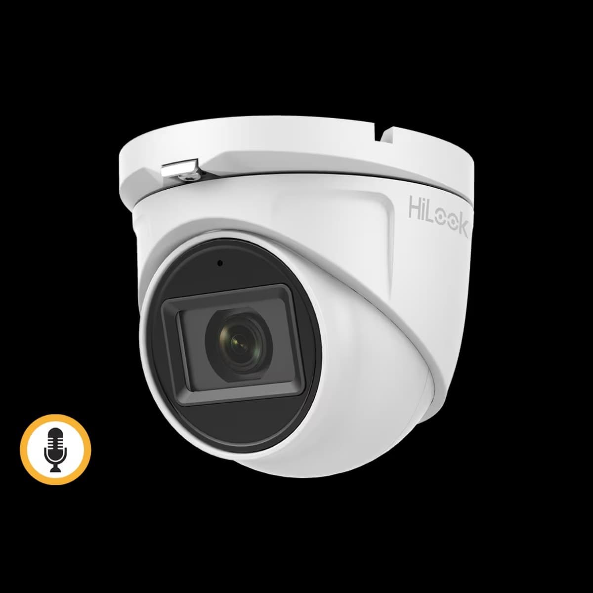 HiLook THC-T150-MS 5MP TVI Mini Turret with Mic 2.8mm