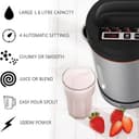 Daewoo Smoothie & Soup Maker Large Family Size Drink Soup Maker 1.6L thumbnail 4