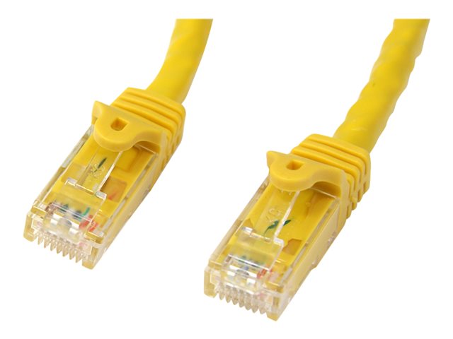 StarTech N6PATC2MYL Patch Cable CAT 6 2m Yellow - Image 3