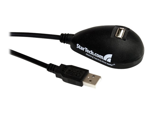 StarTech USBEXTAA5DSK USB Extension Cable 5ft Black thumbnail 2