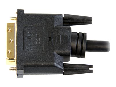StarTech HDDVIMM50CM HDMI to DVI Cable Black - Image 2