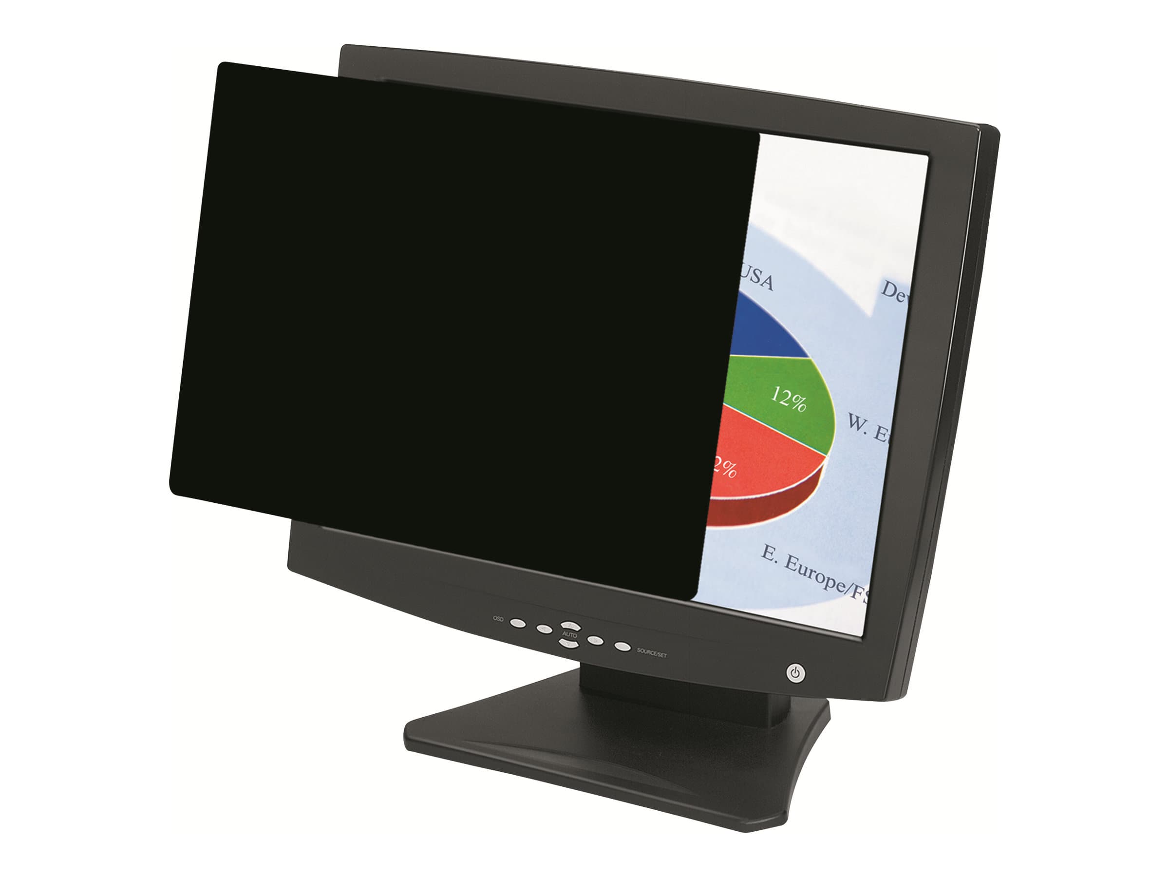 Fellowes PrivaScreen Blackout 21.5" Black