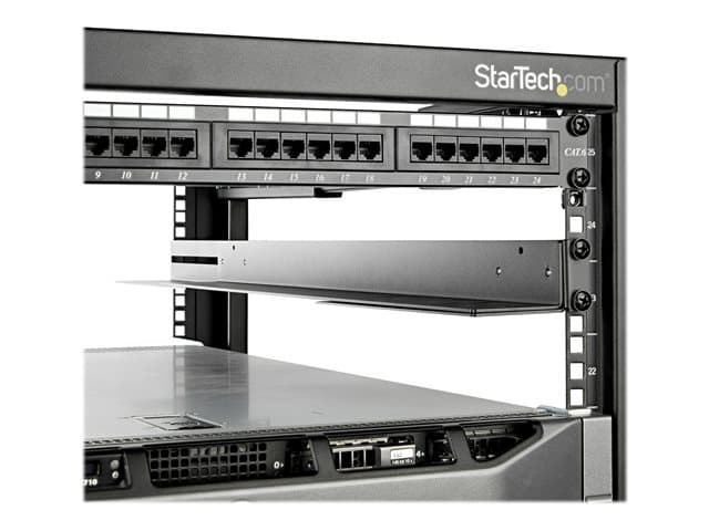 StarTech UNIRAILS1UB Rack Rail Kit Black - Image 4