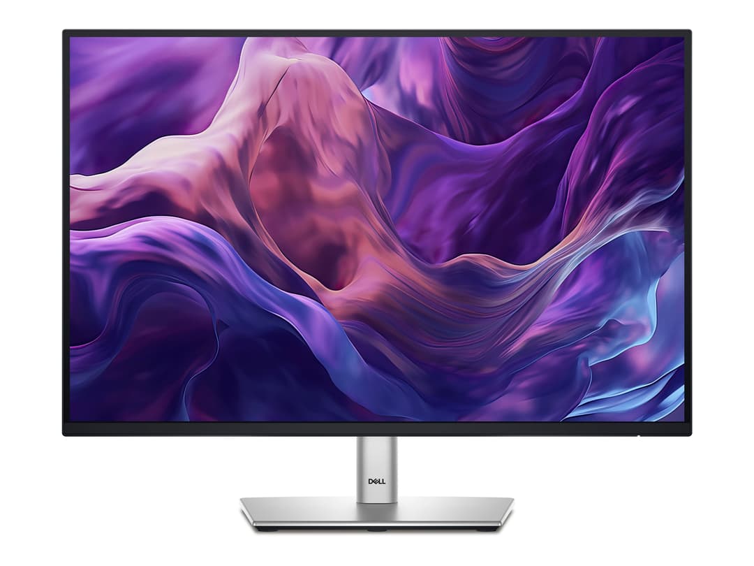 Dell P2425E 24 Inch QHD USB-C Hub Monitor 16:10 Height Adjustable - Black Grey - Image 1