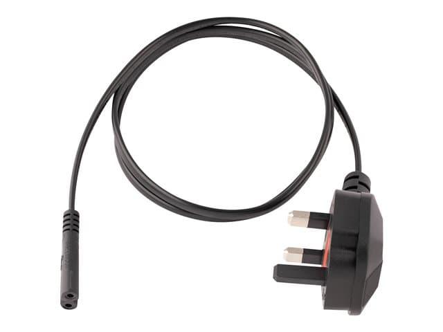StarTech UK Laptop Power Cable 1m Black - Image 2