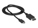 StarTech USB-C to DisplayPort 1.2 Cable 1m Black thumbnail 4