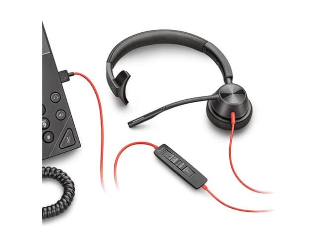 HP Poly Blackwire 3315 - headset - 3.5 mm jack, USB-C - Image 2