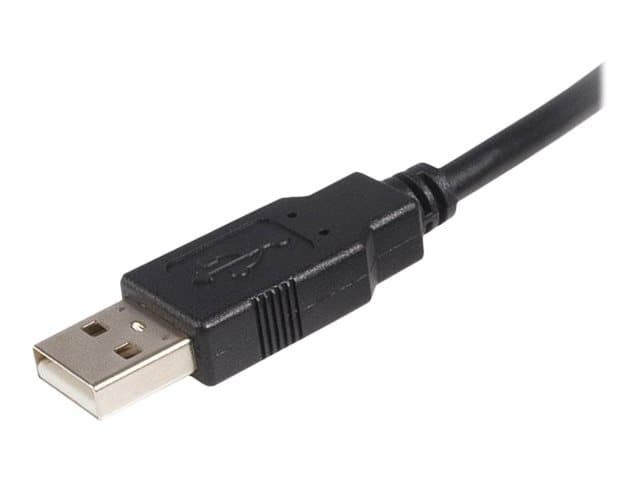 StarTech USB2HAB3M 3m USB Cable A to B Black - Image 3