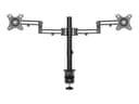 StarTech ARMDUAL3 Dual Monitor Arm Black thumbnail 2