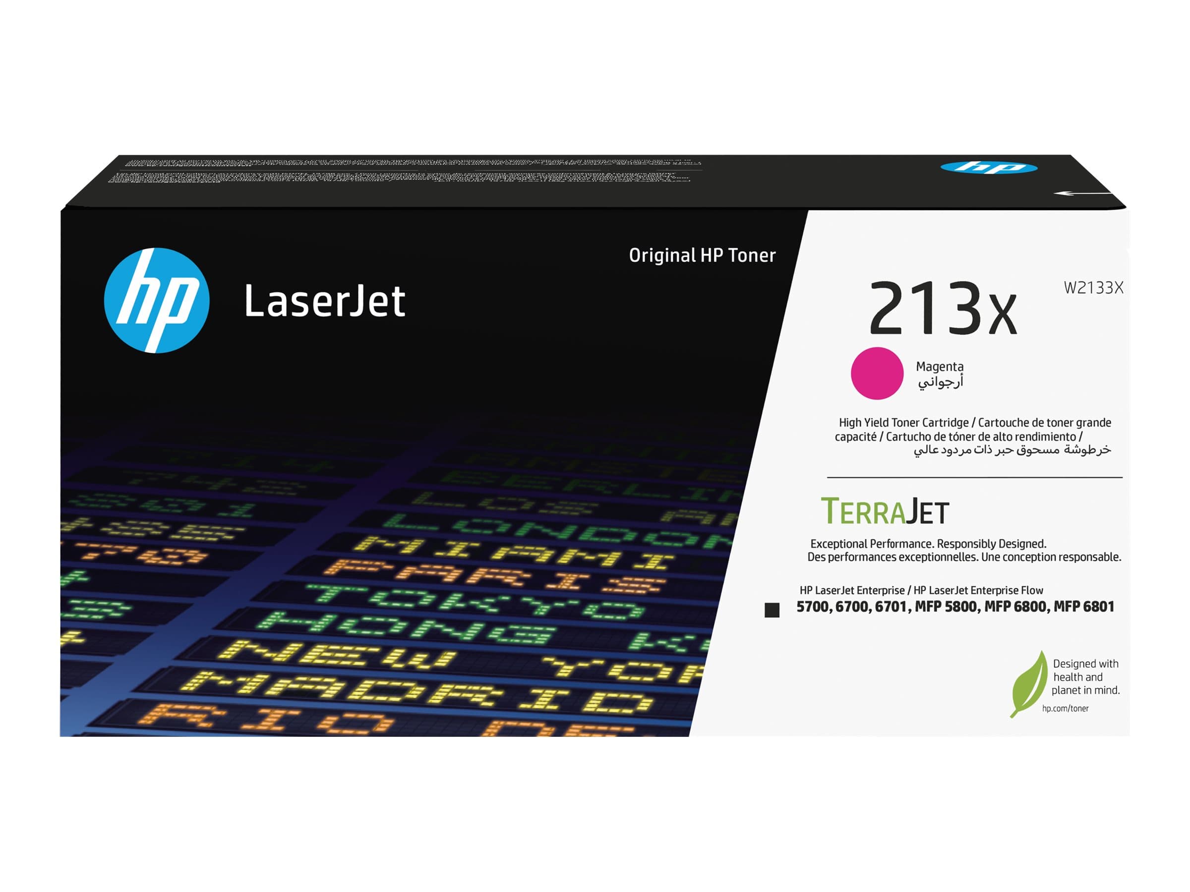 HP 213X - High Yield - magenta - original - LaserJet - toner cartridge (W2133X)