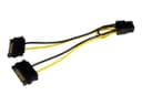 StarTech SATA to 6 Pin PCIe Power Cable Adapter thumbnail 1