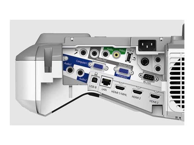 Epson EB-695Wi - 3LCD projector - LAN - grey, white - Image 8