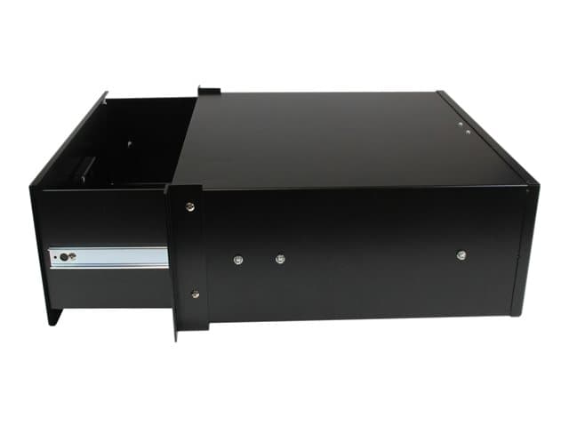 StarTech 4UDRAWER 4U Rack Storage Drawer Black - Image 6