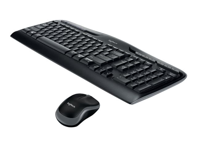 Logitech MK330 Wireless Keyboard & Mouse Black - Image 3