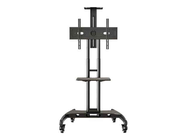 Peerless Tru Vue TRVT561 Mobile Height Adjustable Trolley cart - for LCD display - matte black - Image 1