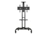Peerless Tru Vue TRVT561 Mobile Height Adjustable Trolley cart - for LCD display - matte black