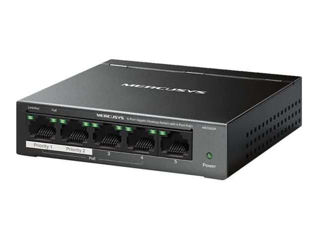 Mercusys MS105GP 5-Port Switch - Image 1