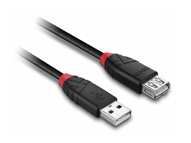 Lindy USB 2.0 Slimline Active Extension Cable - USB extension cable - USB to USB - 5 m - Image 4