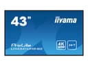 iiyama ProLite LH4341UHS-B2 43" Class (42.5" viewable) LED-backlit LCD display - 4K - for digital signage thumbnail 1