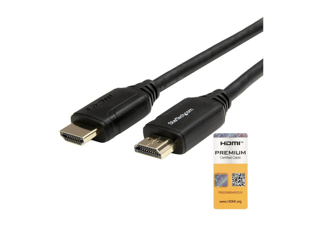 StarTech HDMI 2.0 Cable 2m Black - Image 1
