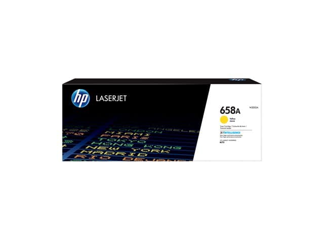 HP 658A - yellow - original - LaserJet - toner cartridge (W2002A) - Image 2
