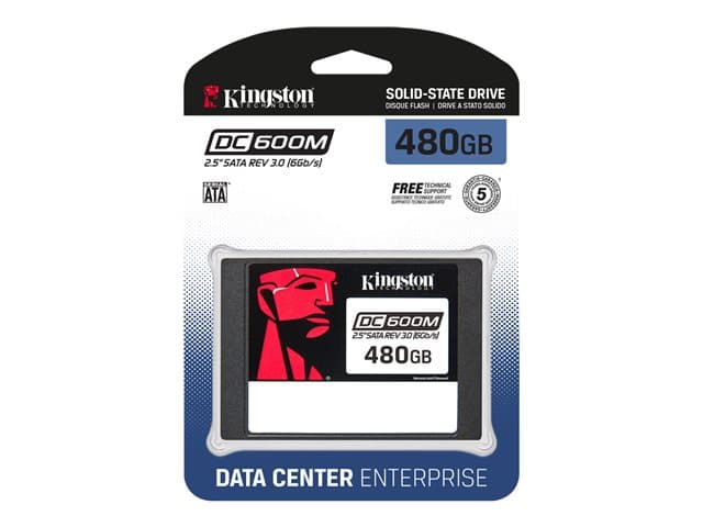 Kingston DC600M - SSD - Mixed Use - 480 GB - SATA 6Gb/s - Image 3