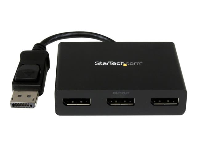 StarTech MSTDP123DP DisplayPort MST Hub Black - Image 2
